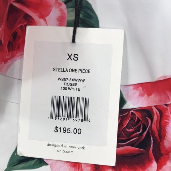 ONIA Stella Ruffled One Shoulder One-Piece Swimsuit - Picture 6 of 11